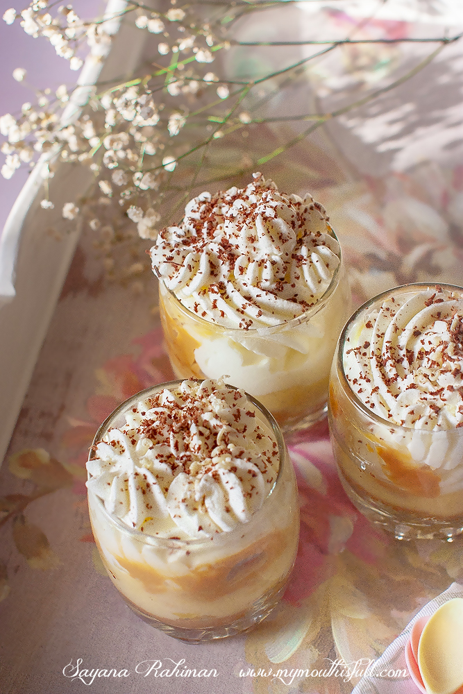 Photograph of Lotus or Biscoff Banoffee Pudding