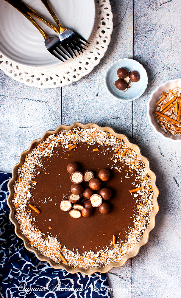 Image of Salted Malteser Pudding