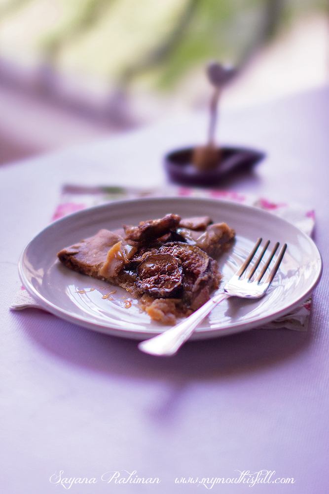 Image of Fig and Frangipane Whole Wheat Galette