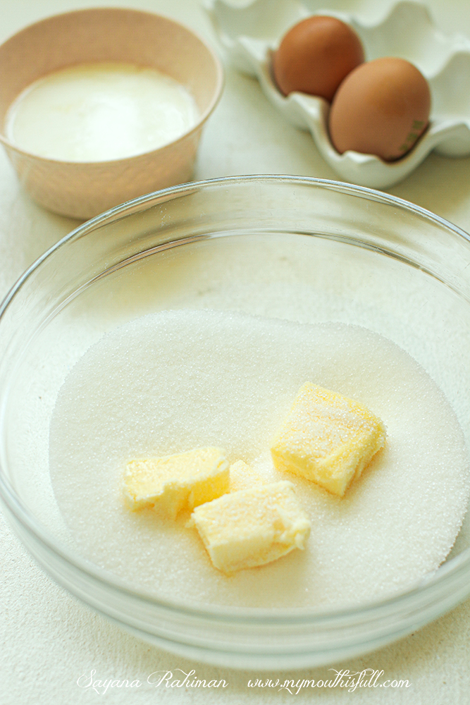 Image of Butter and sugar