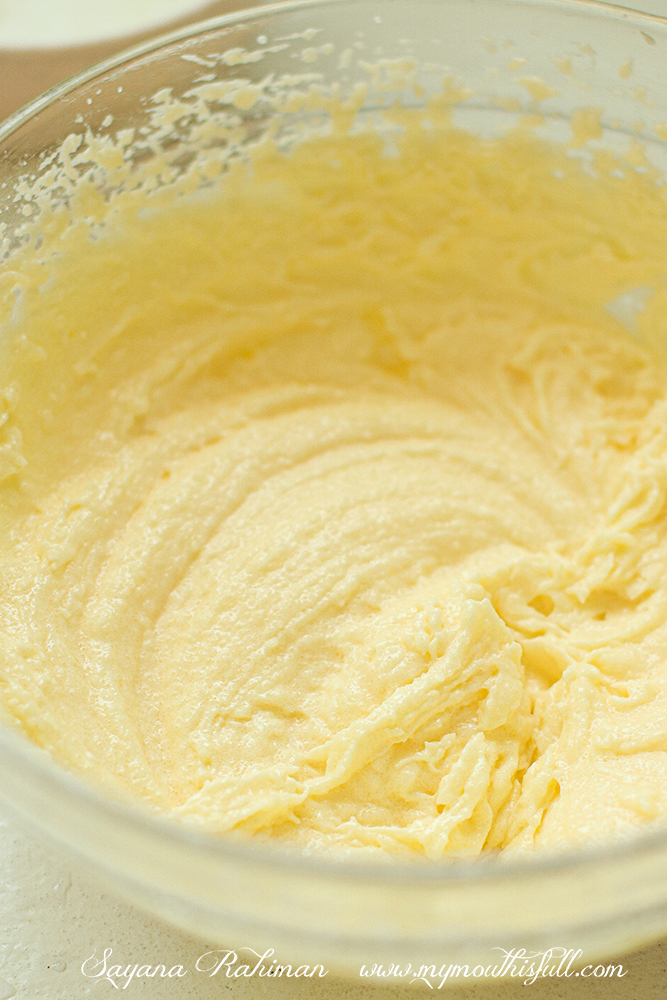 Image of Creamed butter and sugar