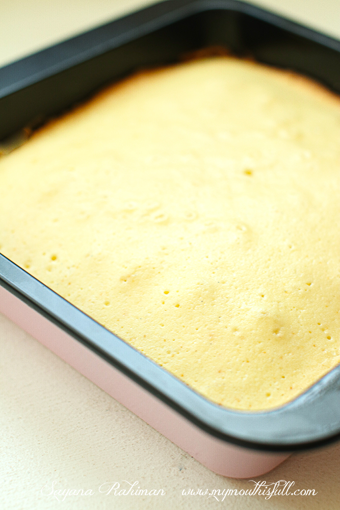 Image of baked buttermilk cake